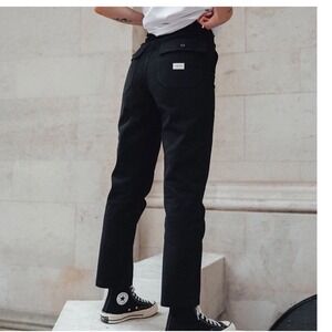 P&Co NWT Women's Service Freedom Fatigue Pants Black Utility High Waisted- 14